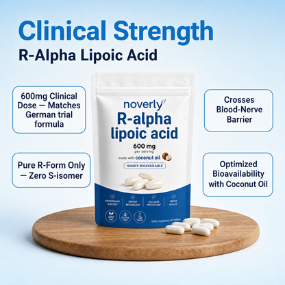 Max Potency R-Alpha Lipoic Acid — Nerve Support