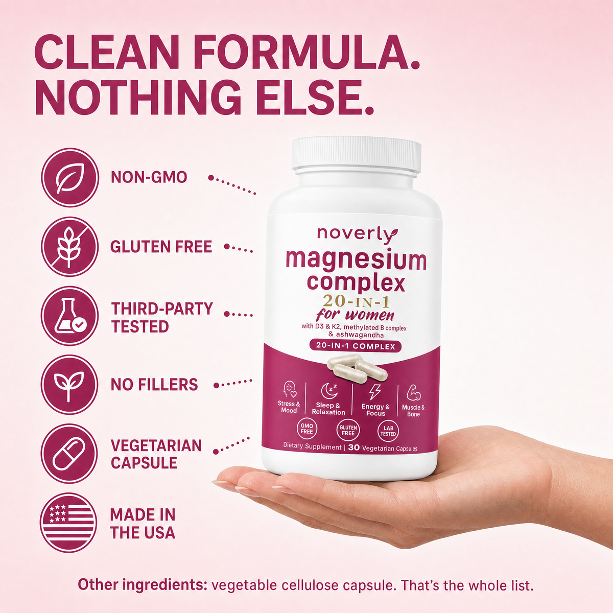 Max Potency Magnesium Complex — All 10 Forms for Women